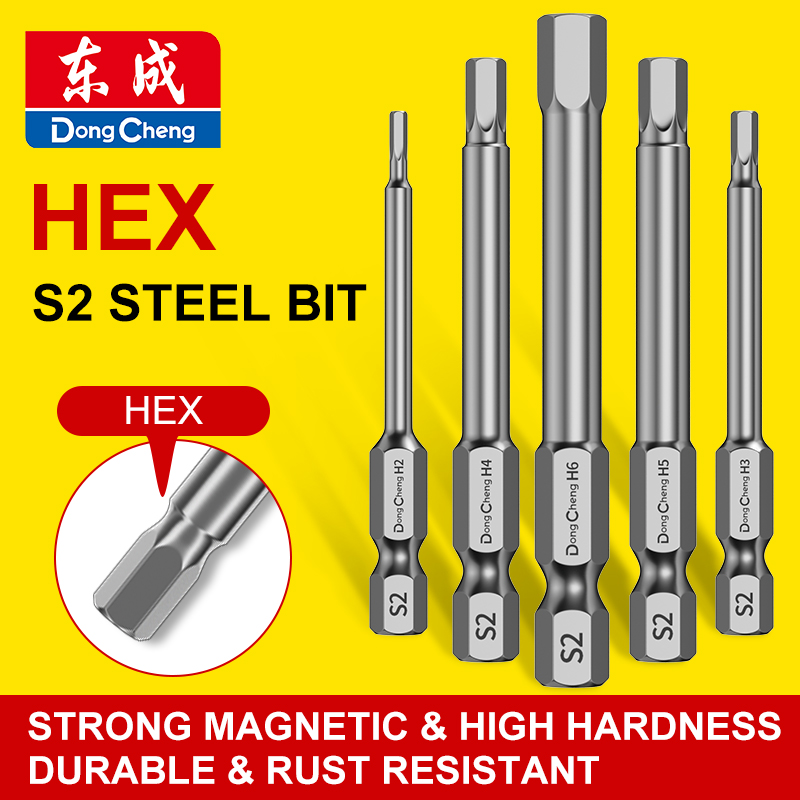 Power Key Tools - Hex Key Bit Hex Shank Magnetic