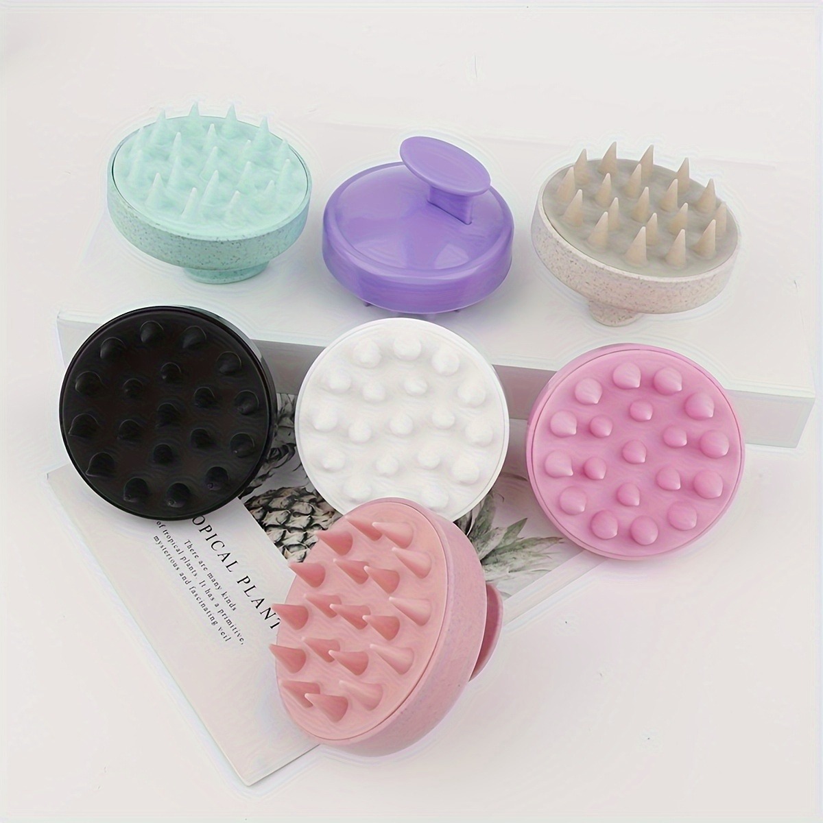 Power Tools Manual - 2-in-1 Silicone Scalp Massager & Shampoo