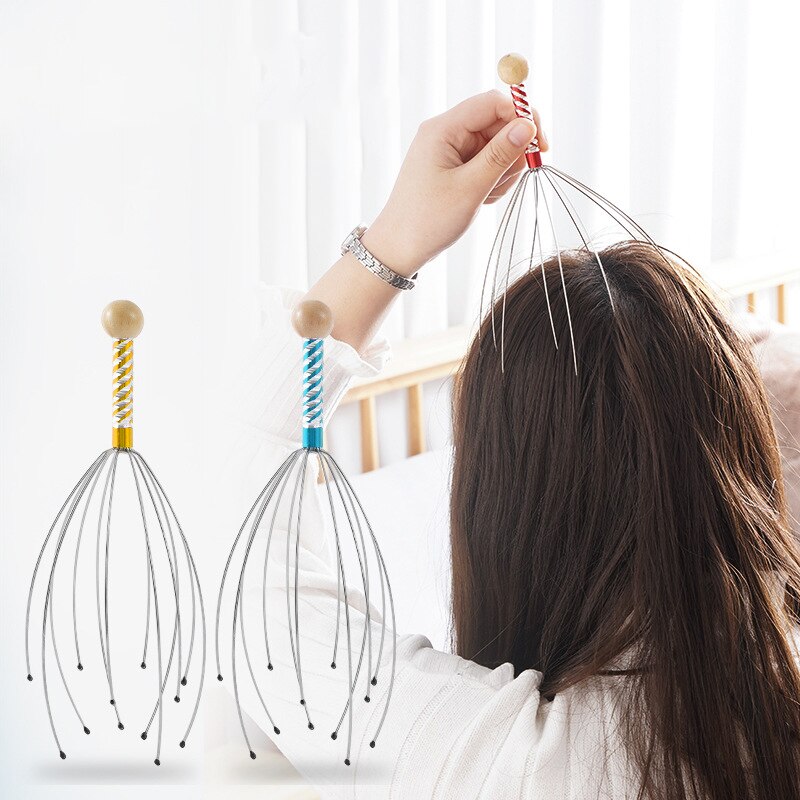 Power Tools Manual - 2PCS Head Massager Head Scratching Octopus