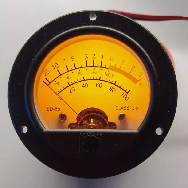 Power Tools Yellow And Black - Retro dial meter vu instrument current