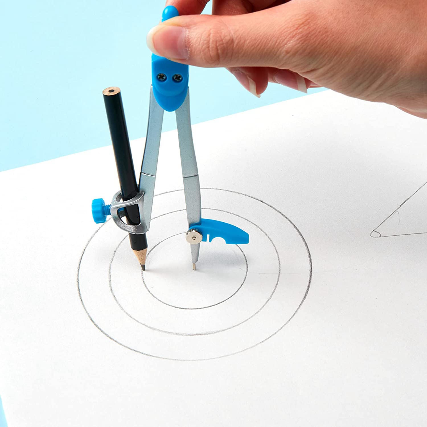 Power Tools Drawing - New Shown-Geometry Set 10 Pcs Math