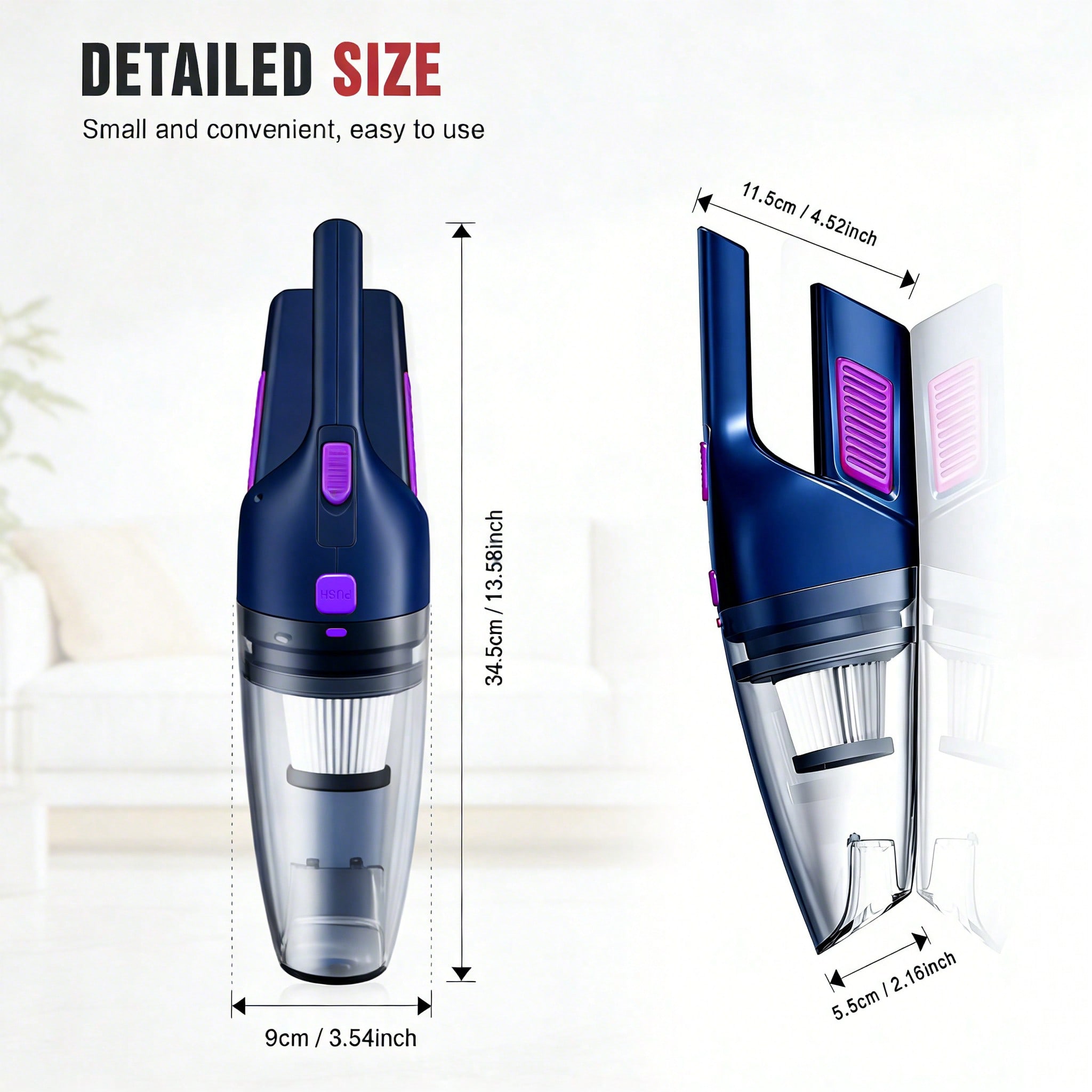 CascadeVac Handheld Car Vacuum - Vacuum Cleaner Power Tools ulasan dan harga