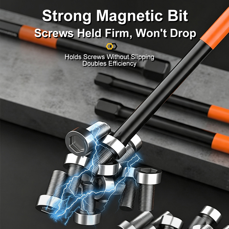 Hex Key Bit Black Magnetic All - Power Key Tools ulasan dan harga