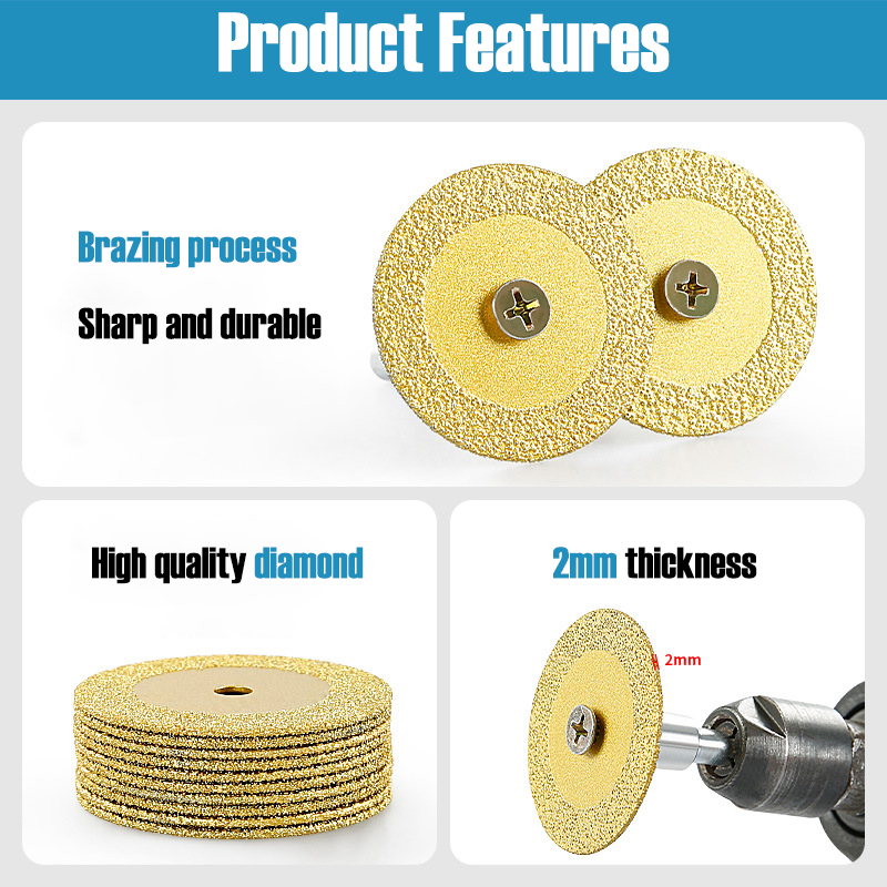 40mm Braze Diamond Saw Blade M - Power Tools Jack ulasan dan harga