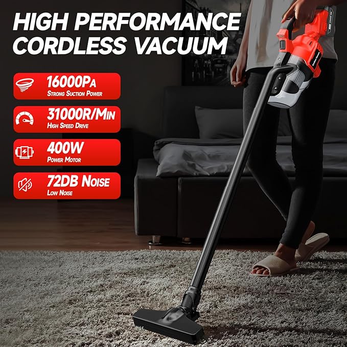 16000pa Cordless Electric Vacu - Vacuum Cleaner Power Tools ulasan dan harga