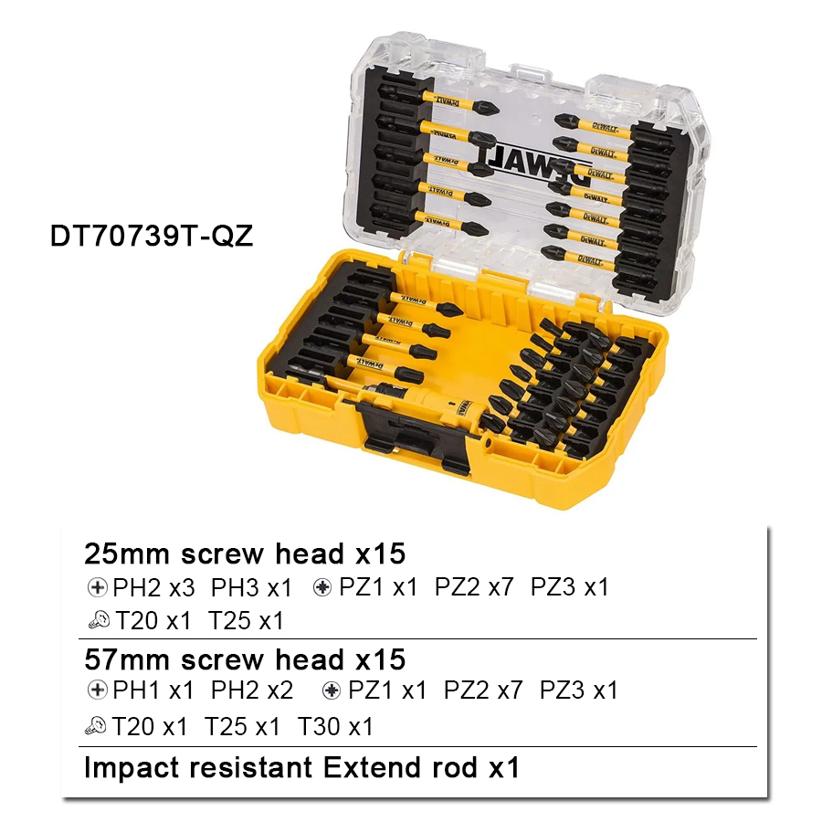 DeWalt 31-Piece Screw Driving  - Power Tools Yellow And Black ulasan dan harga