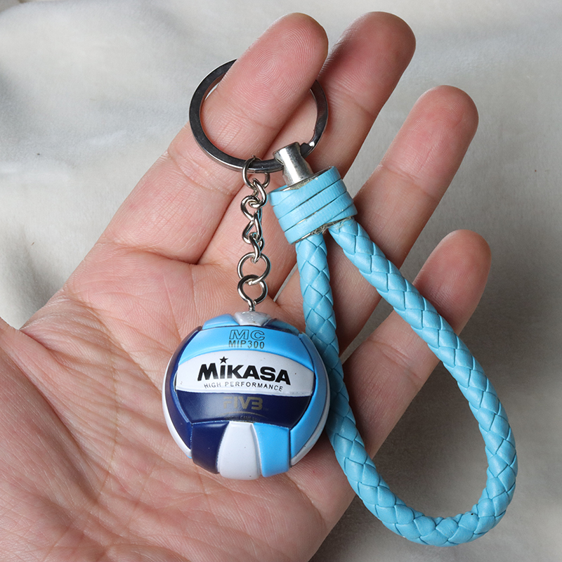 1pcs PVC  Volleyball Keychain  - Power Key Tools ulasan dan harga
