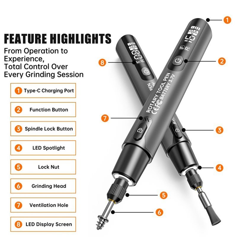 FYBL-Wireless Electric Mini Gr - Power Tools Jack ulasan dan harga