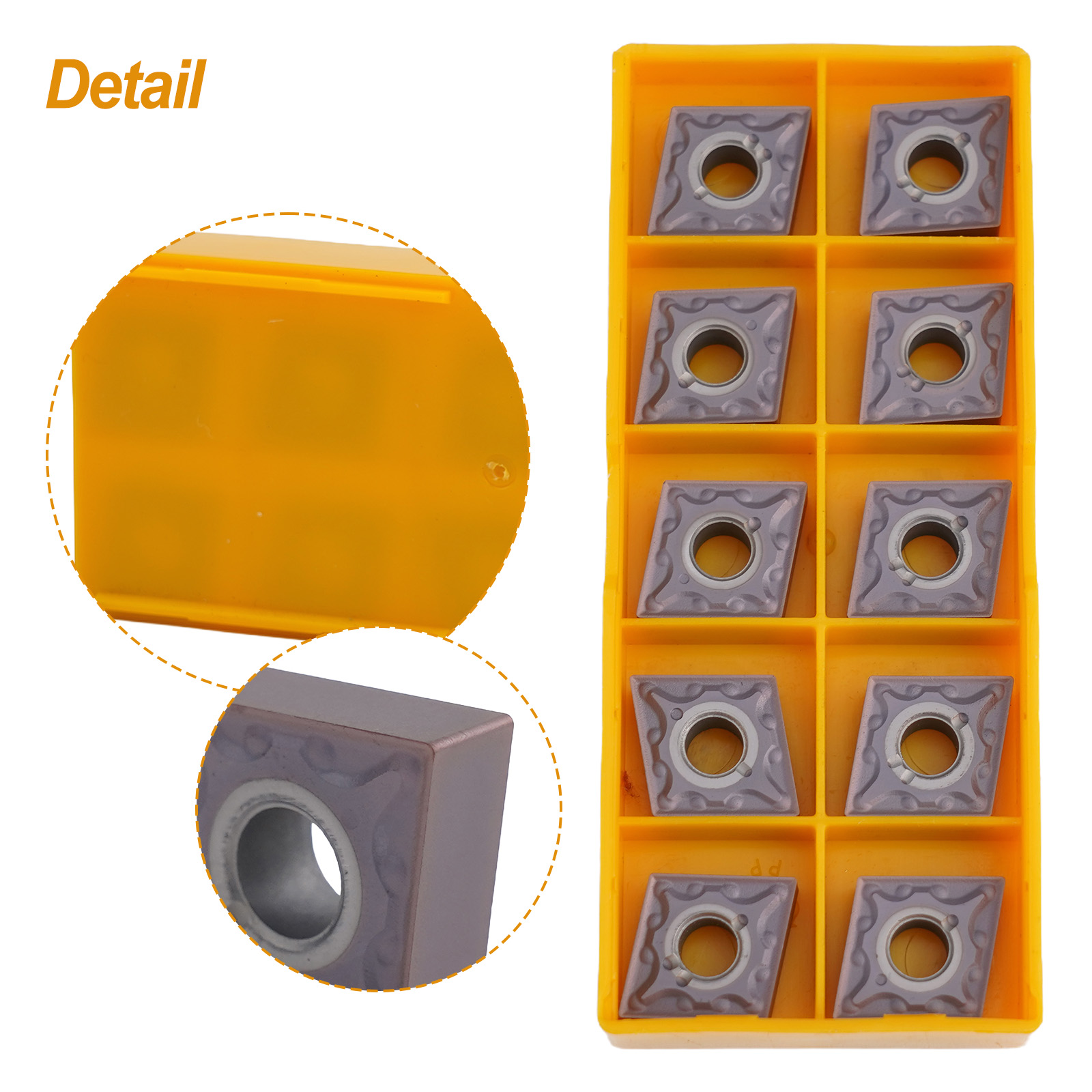 New CarbideTurningInsert Preci - Power Tools Yellow And Black ulasan dan harga