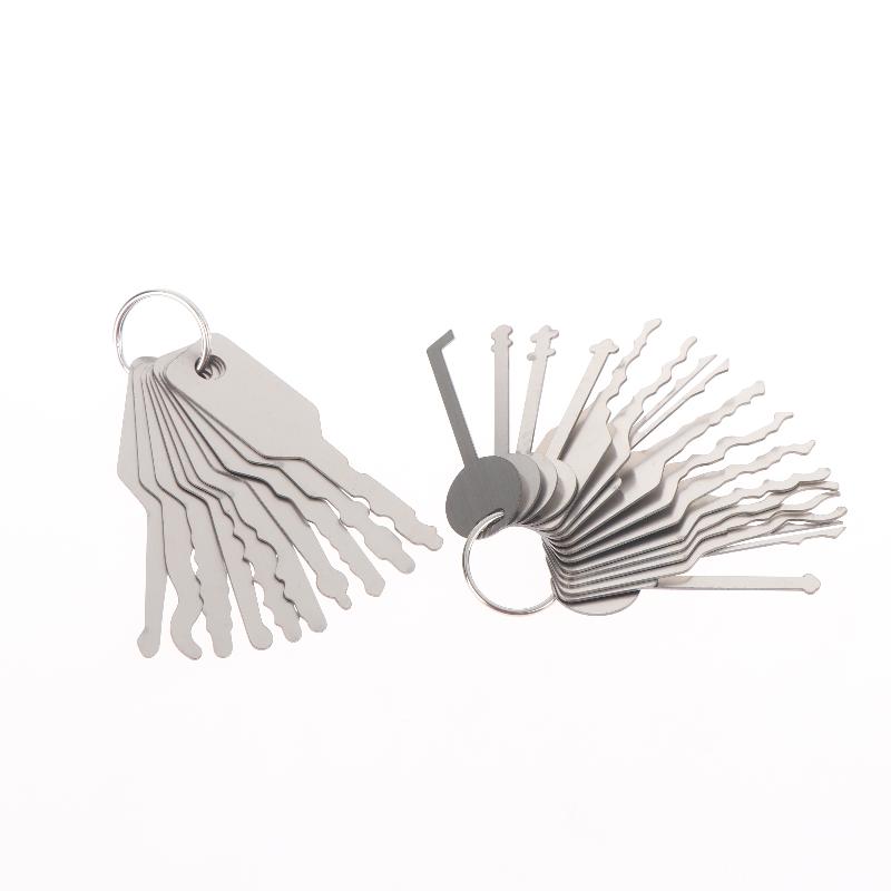 Hot Sale 10/11/16Pcs Locksmith - Power Key Tools ulasan dan harga
