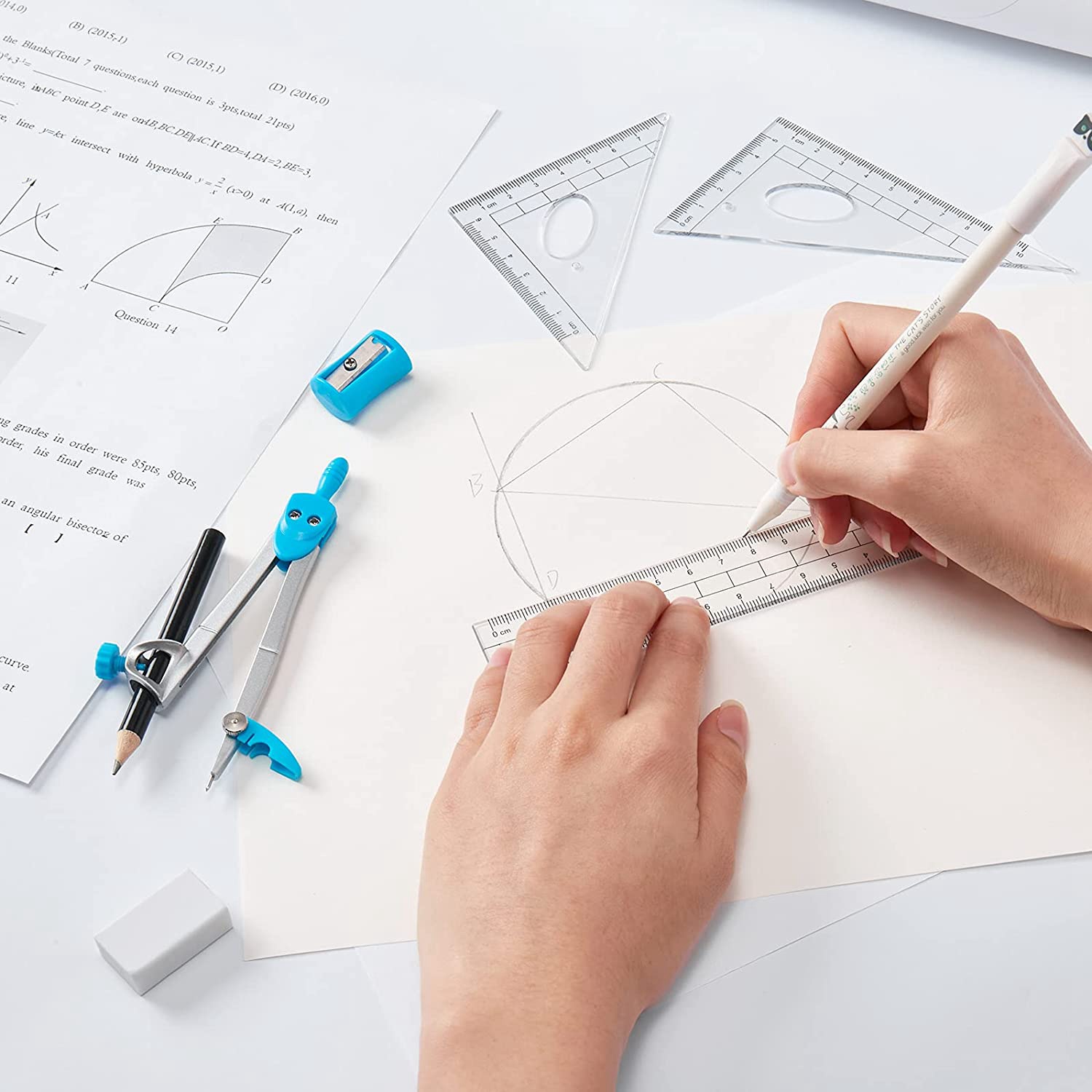 New Shown-Geometry Set 10 Pcs  - Power Tools Drawing ulasan dan harga